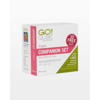 AccuQuilt - Go! - Qube - 8in Companion Set - Angles - 55789