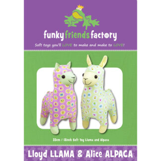 Patterns - Lloyd and Alice Llama - FF4668 - Funky Friends Factory
