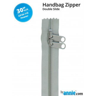 ByAnnie - Zipper - 30in Double Slide - Pewter 110