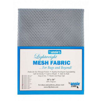 ByAnnie - Mesh Fabric - SUP209 - PWTR - 18in x 54in