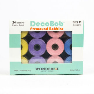 WonderFil - DecoBob M - Pastel - 80wt - 193m