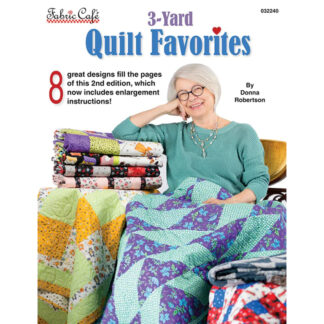 Book - Donna Robertson - 3yd Quilt Favourites - Fabric Cafe