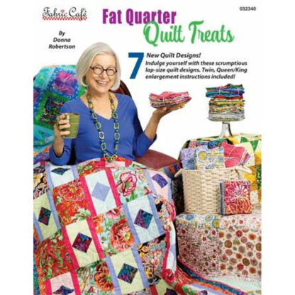 Book - Donna Robertson - Fat Quarter Quilt Treats - Fabric Cafe