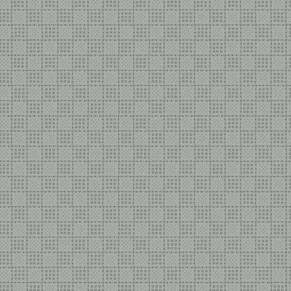Dove - Tic-Tac-Toe - A719C - Gray - Andover Fabrics