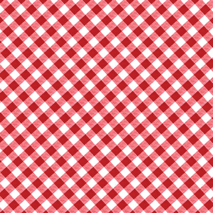 Cherry Hill - 14321-10 - Red Gingham - Benartex