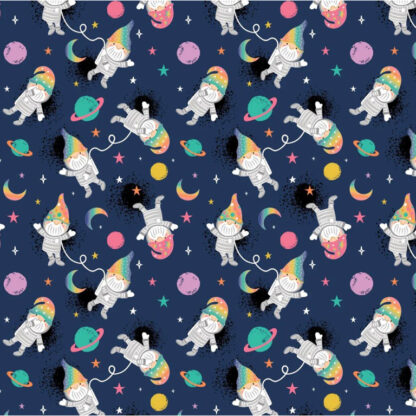 Magical Space - Gnomes - CA50211001-01 - Navy - CDS