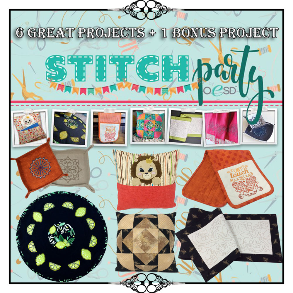 Class - Course and Recording - OESD Stitch Party - Volume 1
