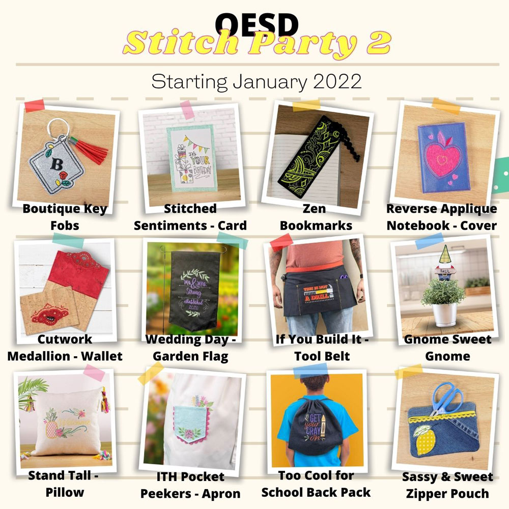 Class - OESD Stitch Party - Volume 2