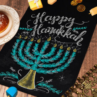 OESD - Embroidery Design - Happy Hanukkah - 22023-03
