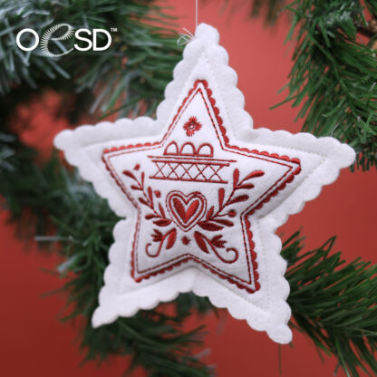 OESD - Embroidery Design - Folk Felt Ornaments - PK10034 - Image 2