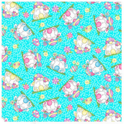 Hoppy Easter Gnomies - Bunnies - 561-11 - Blue - Shelly Cominskey