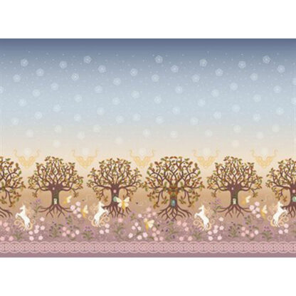 Celtic Faeries - Double Edge Border - M6730 - Multi - Lewis & Irene