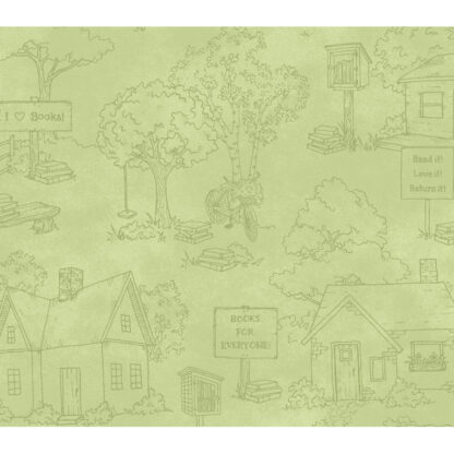 Readerville - Neighborhood - MAS10237-G - Green - Kris Lammers