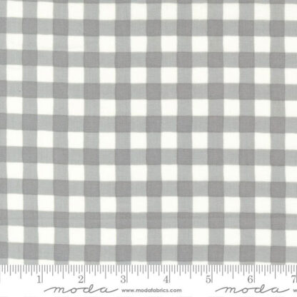 Honey Lavender - 56086-16 - Garden Gingham - Dove Grey - Deb Strain for Moda