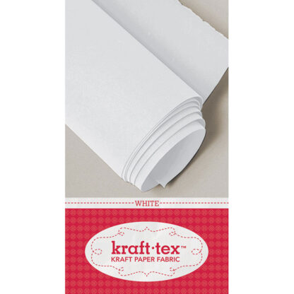 Fabric - Bundles - General - kraft-tex - White - Pre-cut 19" x 1.5 yards - MSR