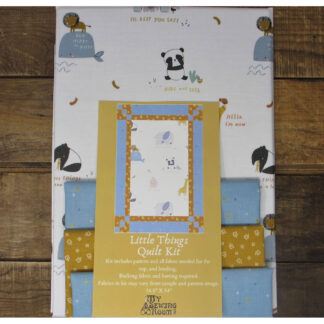 Quilt Kit - Little Things - Blue and Gold