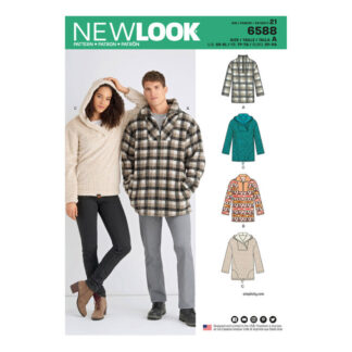 New Look - N6588 - Garment - Unisex Tops