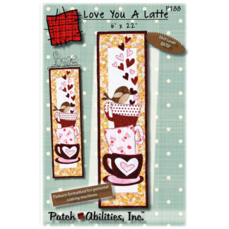Patch Abilities - Pattern - P188 - Love you A Latte