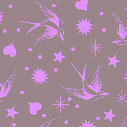 Fabric - True Colors - 157 - Neon Fairy Flakes - Mystic - Tula Pink