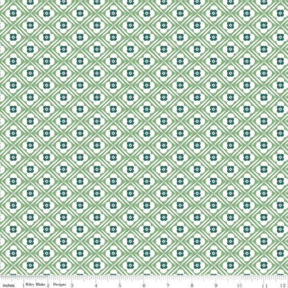 Bee Plaids - 12021 - Clover - Lori Holt