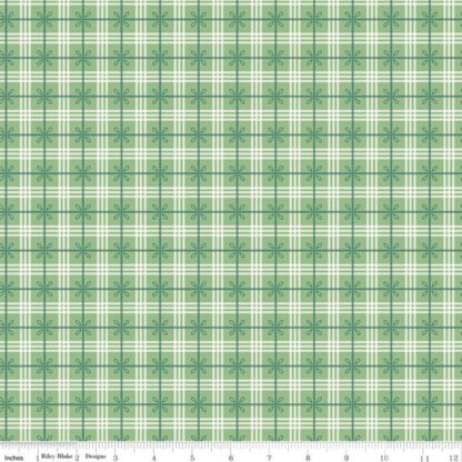 Bee Plaids - 12022 - Leaf - Lori Holt