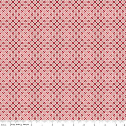 Bee Plaids - 12023 - Coral - Lori Holt