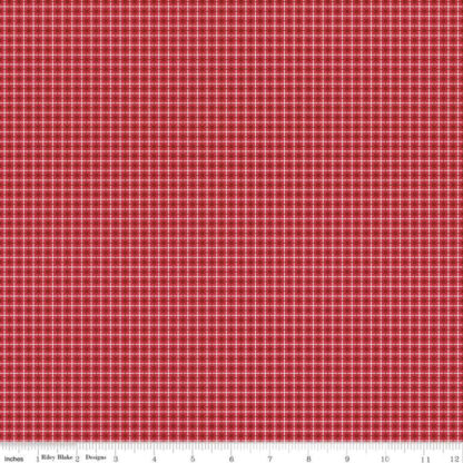 Bee Plaids - 12036 - Cayenne - Lori Holt
