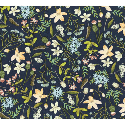 Wildwood Wander - Floral - C12430-NAVY - Navy - Katherine Lenius