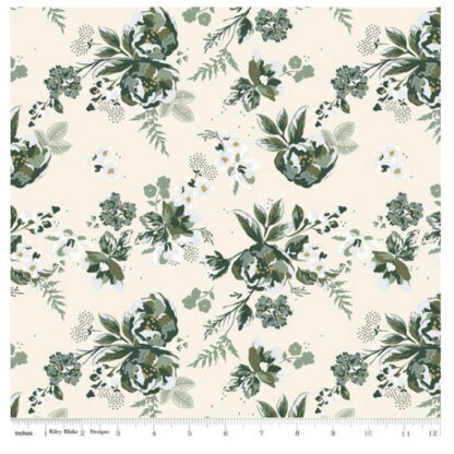 Gingham Fields - Main - RBC13350CRE - Cream - Riley Blake