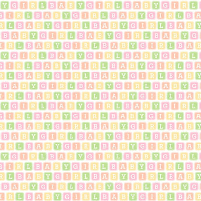 Designer Flannel 2023 - Baby Girl - Blocks - F13334 - White - Riley Blake Designs