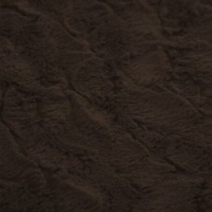 Caribou Minky - Chocolate - Red Pine Minky