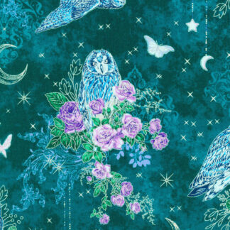 Mystic Moon - SRKM-21634-213 - Teal - Robert Kaufman