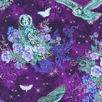 Mystic Moon - SRKM-21634-460 - Midnight Purple - Robert Kaufman