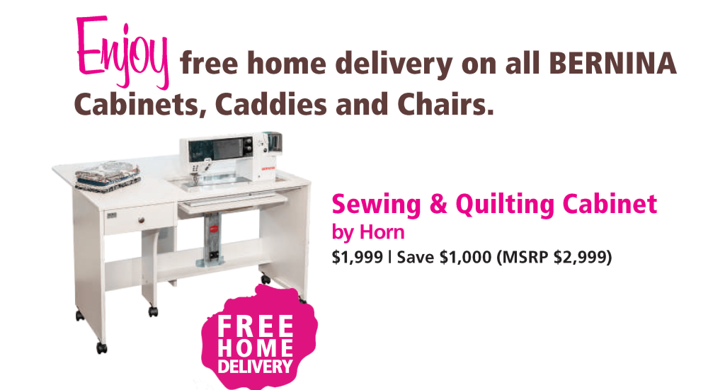 Bernina CB Sewing and Quilting by Horn White My Sewing Room