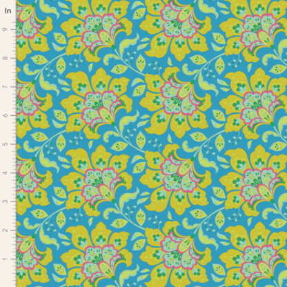 Bloomsville - Flowermarket - Sky - 100517 - Tildas World