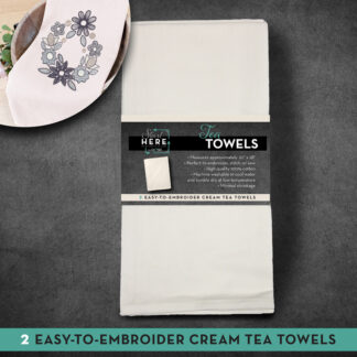 Blanks - Tea Towels - Cream - OESD