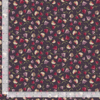 Laurel - Stamped Small Tullips - FLEUR-CD1906 - MULTI - Timeless Treasures
