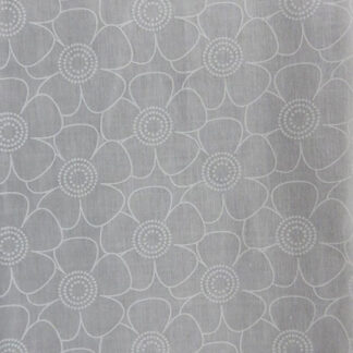 Fabric - Muslin Prints - 001250 - 141 WW - White on White - Tone on Tone - Trend Tex