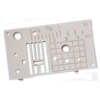 Stitch Plate - Brother - Standard replacement Needle Plate - NS40/ NS30/ NS30LE - Inch/mm - Includes(Requires) Install
