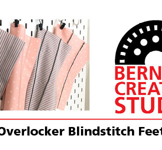 Bernina Creative Studio Technique: Overlocker Blindstitch Feet