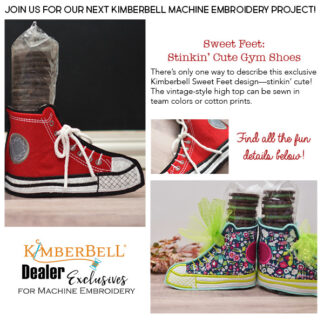 Kimberbell - A La Carte Vol 2 - Sweet Feet: Stinkin' Cute Gym Shoes