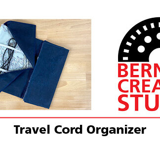 Bernina Creative Studio Project: Travel Cord Organizer