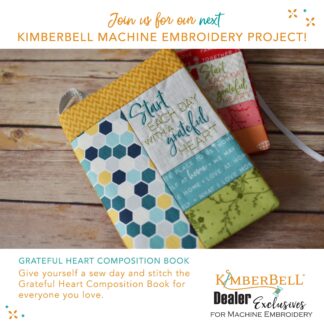 Kimberbell - A La Carte Vol 3 - Grateful Heart Composition Book