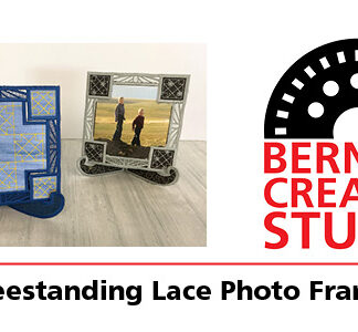 Bernina Creative Studio Embroidery: Freestanding Lace Photo Frame