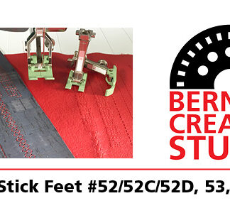 Bernina Creative Studio Technique: Non-Stick Feet #52/52C/52D, 52, & 56