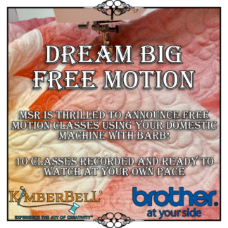 Dream Big Free Motion Class