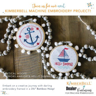 Kimberbell - A La Carte Vol 4 - Nautical Hoops