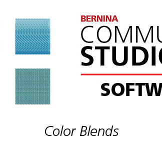 Bernina Community Studio Software: Creating Blends