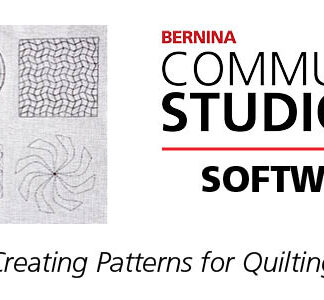 Bernina Community Studio Software: Creating Patterns