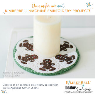 Kimberbell A La Carte Vol 4: Ginger Cookie Candle